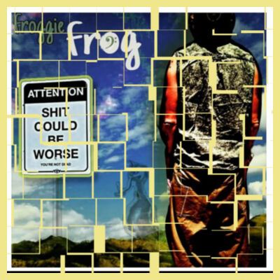 [froggie] frog_Could Be Worse_T-Shirt_Cornsilk Design