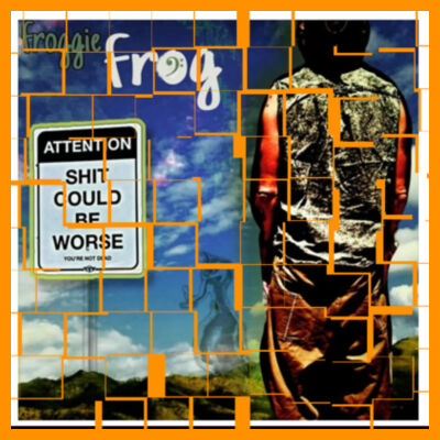 [froggie] frog_Could Be Worse_T-Shirt_Orange Design