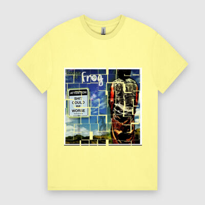 [froggie] frog_Could Be Worse_T-Shirt_Cornsilk Thumbnail